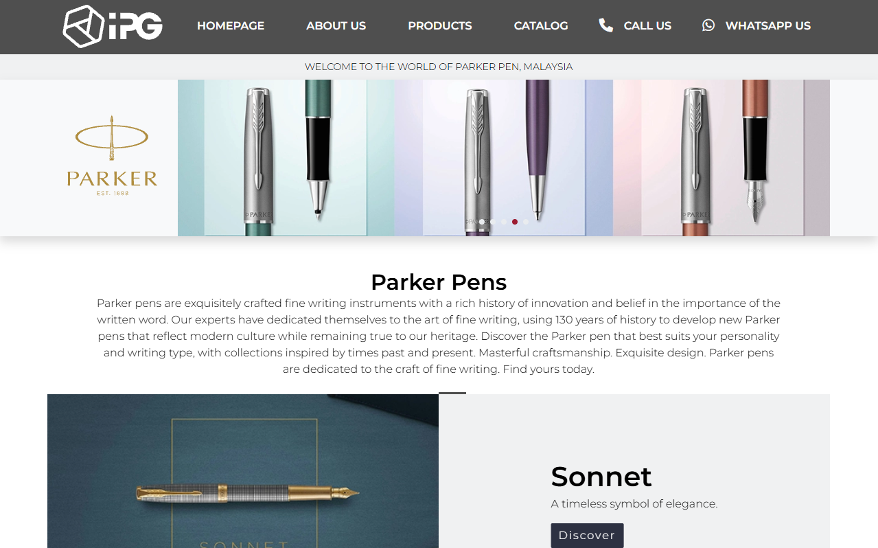 IPGZone Website Screenshot